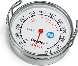 Polder Digital BBQ / Smoker Thermometer - Red