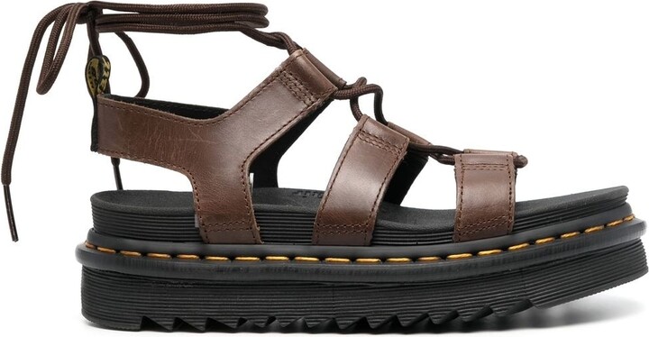 Chunky Soled Sandals Brown | Shop the world's largest collection of fashion  | ShopStyle