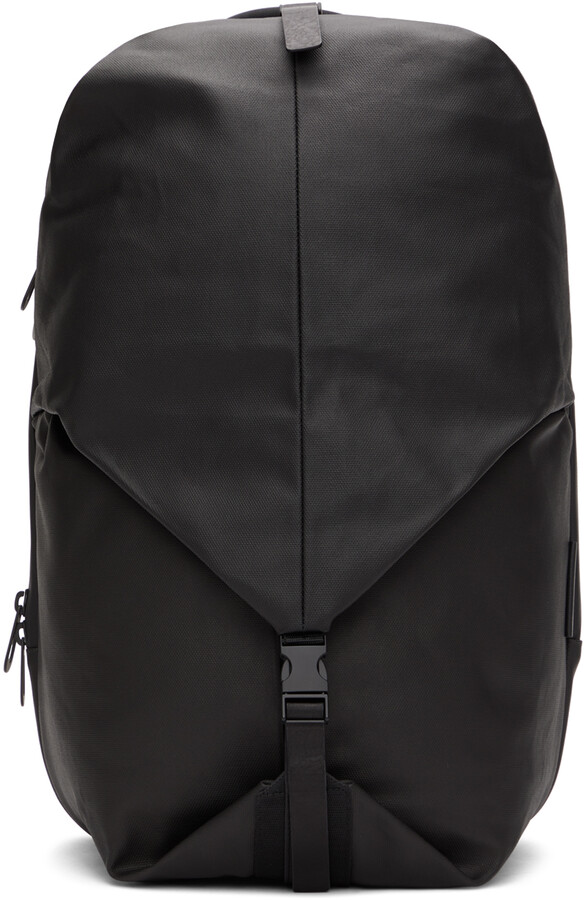 Côte and Ciel Black Coated Canvas Small Oril Backpack - ShopStyle