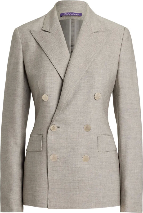 Ralph Lauren Collection Double-Breasted Tailored Blazer