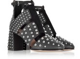 Thumbnail for your product : RED Valentino Black Leather Studded Boots