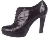Thumbnail for your product : Fendi Lace-Up Booties Black Lace-Up Booties