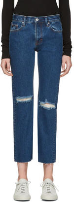 Earnest Sewn Blue Victoria Jeans