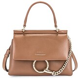 Thumbnail for your product : Chloé Small Faye Top Handle Bag in Tan