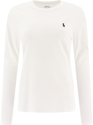 Polo Ralph Lauren Logo Embroidered Long-Sleeve T-Shirt
