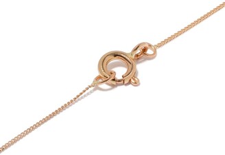 Pascale Monvoisin 9kt yellow and rose gold garnet L'amour necklace