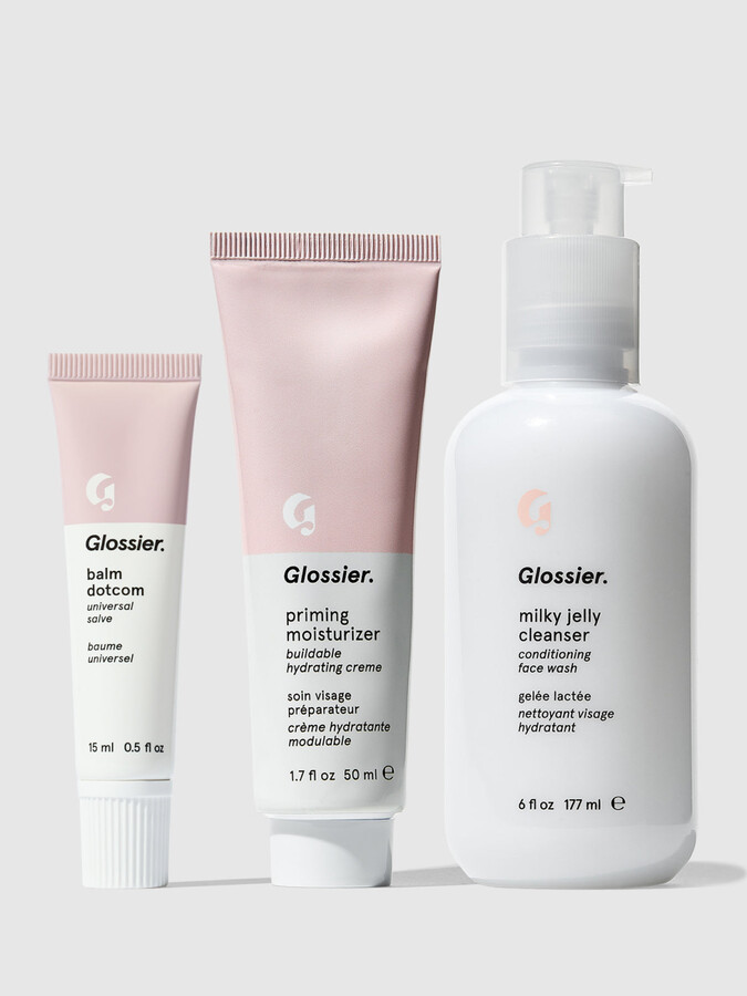 Glossier The 3-Step Skincare Routine: Dry Skin - ShopStyle