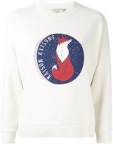 Thumbnail for your product : MAISON KITSUNÉ Dan-ah Kim moon print sweatshirt