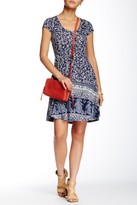 Thumbnail for your product : Angie Short Sleeve Printed Dress