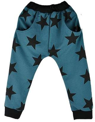 Tailloday Little Boys' Stars Harem Trousers Toddlers Pants Size 2-7 Years (3-4 Y, )