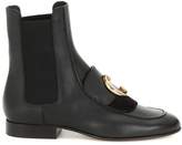 Thumbnail for your product : Chloé C leather ankle boots