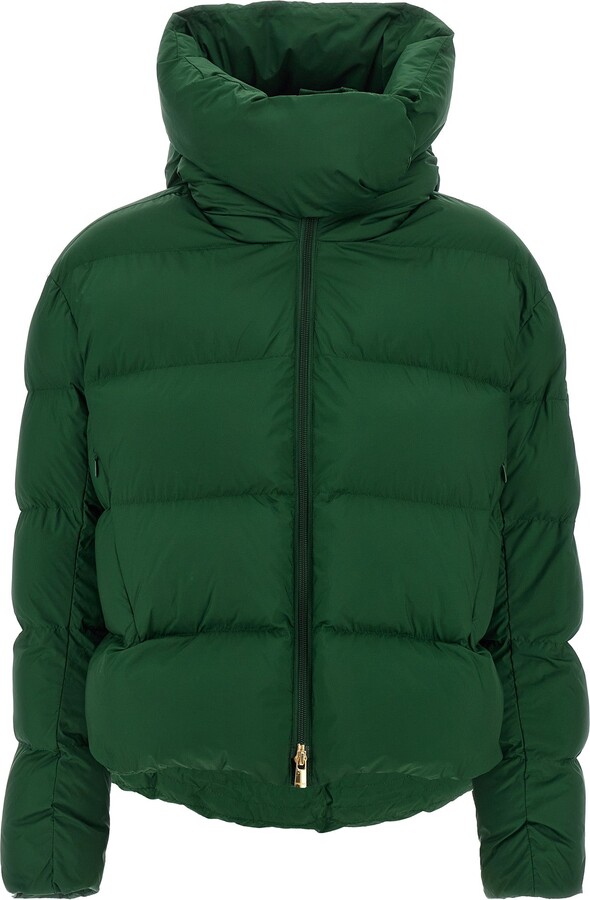 Giza Puffer Jackets Green