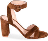Thumbnail for your product : Gianvito Rossi Strappy Suede Platform Sandals