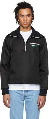 prada half zip jacket