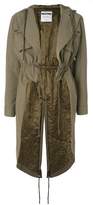 Thumbnail for your product : Moschino drop tail hem parka