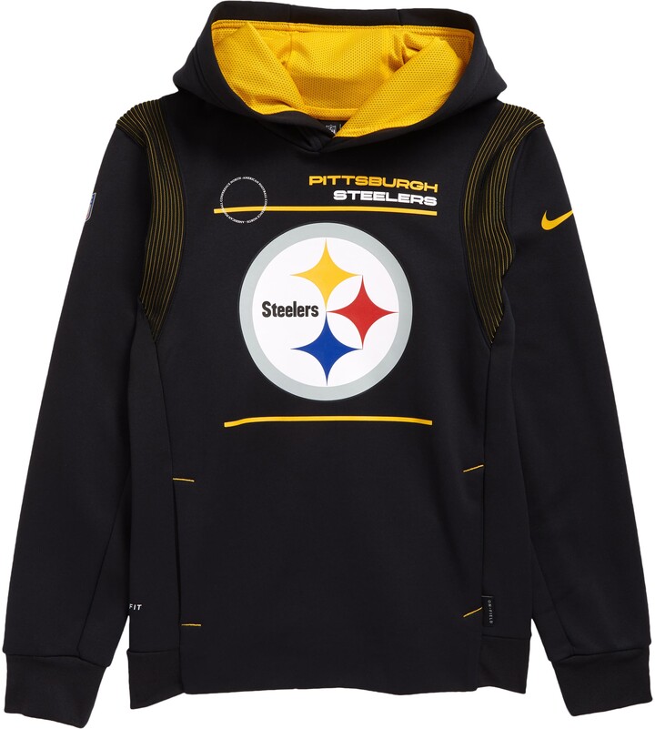 Nike NFL Pittsburgh Steelers Therma Hoodie - ShopStyle Boys' Sweatshirts