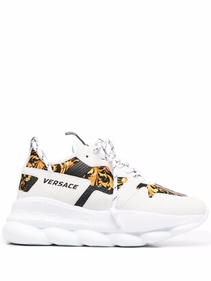 Versace Chain Reaction low-top sneakers - ShopStyle