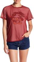 Thumbnail for your product : Freeze Mickey Mesh Overlay Graphic Tee
