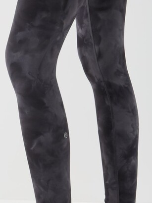 Lululemon Wunder Train Marble-print High-rise 25 Leggings - Grey Print -  ShopStyle Activewear Pants