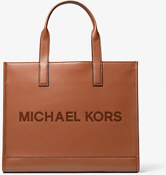 新品 MICHAEL KORS Hudson Pebbled Tote Hudson Pebbled Leather Top-Zip Tote Bag | Michael Kors