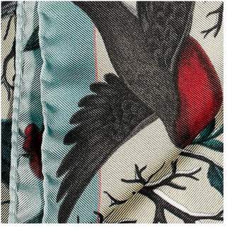 Aspinal of London Robin Silk Twill Handkerchief