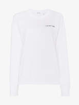 Helmut Lang taxi print long sleeve t-shirt