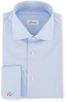 Thumbnail for your product : Brioni Men's Horizontal Weave French-Cuff Dress Shirt