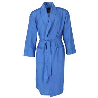 Hanes Men's Lightweight Woven Broadcloth Robe, XL/2XL
