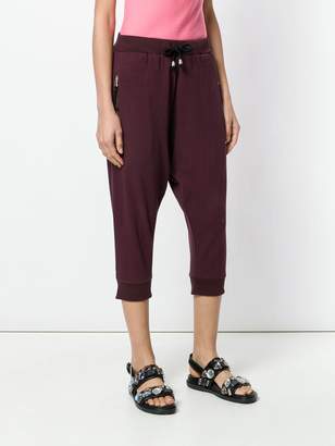 Unconditional harem cropped trousers