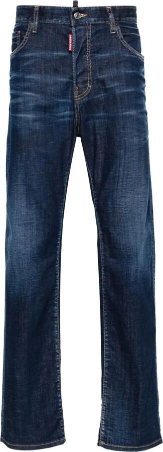 DSQUARED2 642 Straight-Leg Jeans