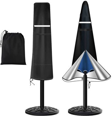 Patio Umbrella Cover Waterproof, Umbrella Covers For Outdoor, Umbrellas For 6Ft To 9Ft Outdoor Table, Umbrellas Cover With Zipper, Durable Windproof U