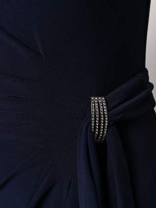 Lauren Ralph Lauren Crystal Embellished Evening Dress