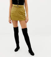 Thumbnail for your product : ASOS DESIGN Wide Fit Kelby Flat Elastic thigh high boots