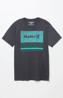 Hurley Borderline Heather Black T-Shirt