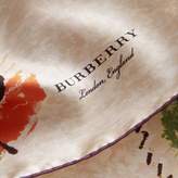 Thumbnail for your product : Burberry Pallas Heads Print Silk Square - Small