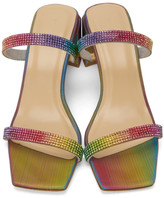 Thumbnail for your product : Bzees BY FAR Multicolor Crystal Tanya Heeled Sandals