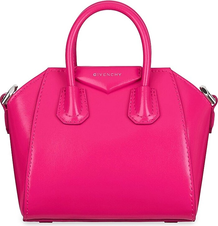 Givenchy Micro Antigona Bag in Neon Pink