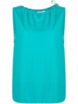 Thumbnail for your product : Zanone Drawstring-Neck Tank Top