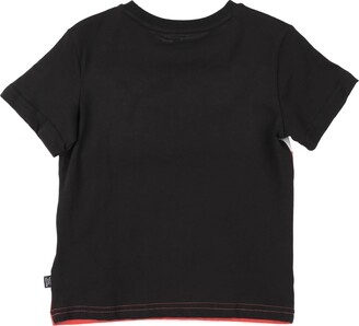 T-shirt ShopStyle Puma Tee Ess+ - Colorblock Azure B