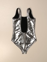 Thumbnail for your product : Diesel laminated one-piece swimsuit with logo