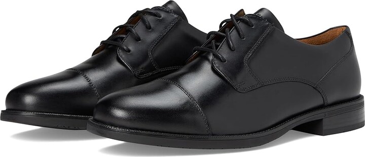 Cole Haan Bedford Cap-Toe Oxfords Men's Lace-up Boots Black : 8.5 D - Medium, Leather