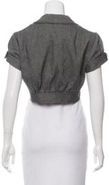 Thumbnail for your product : Nanette Lepore Cropped Tweed Jacket w/ Tags
