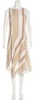 Thumbnail for your product : Lafayette 148 Sleeveless Midi Dress w/ Tags White 148 Sleeveless Midi Dress w/ Tags