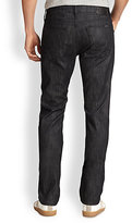 Thumbnail for your product : Hudson Byron Dark Wash Straight-Leg Jeans