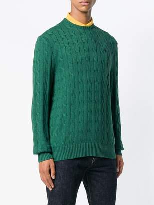 Polo Ralph Lauren logo long-sleeve sweater