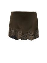 Thumbnail for your product : Vanessa Bruno Birmingham lace-trimmed mini skirt
