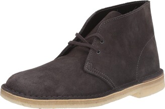 clarks boots mens grey