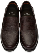 Thumbnail for your product : Paul Smith Burgundy Teddy Loafers