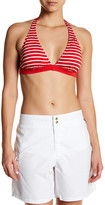 Thumbnail for your product : Tommy Hilfiger Striped Halter Bikini Top