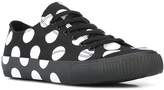 Thumbnail for your product : Y's polka dot lace-up sneakers